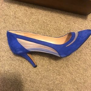 Blue heels